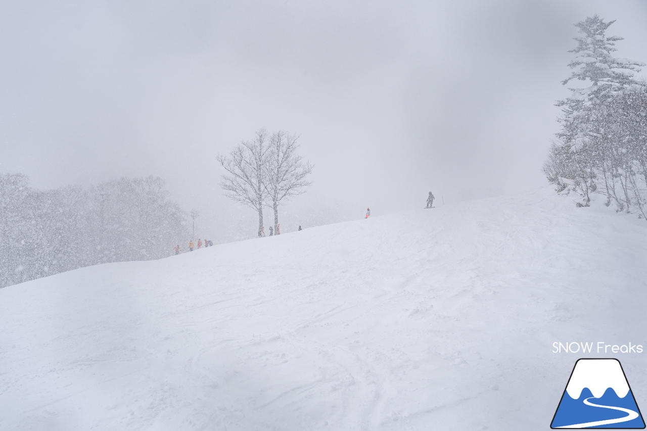 札幌国際スキー場｜只今『積雪』＆『滑走可能エリア』全国No.1！積雪 100cm、ほぼ全コース滑走可能。一気に厳冬期到来のKOKUSAI(^^)/